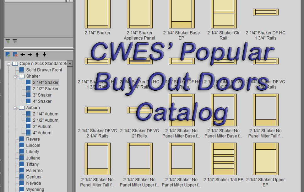 8960 priced variations of 'buy out' popular door 