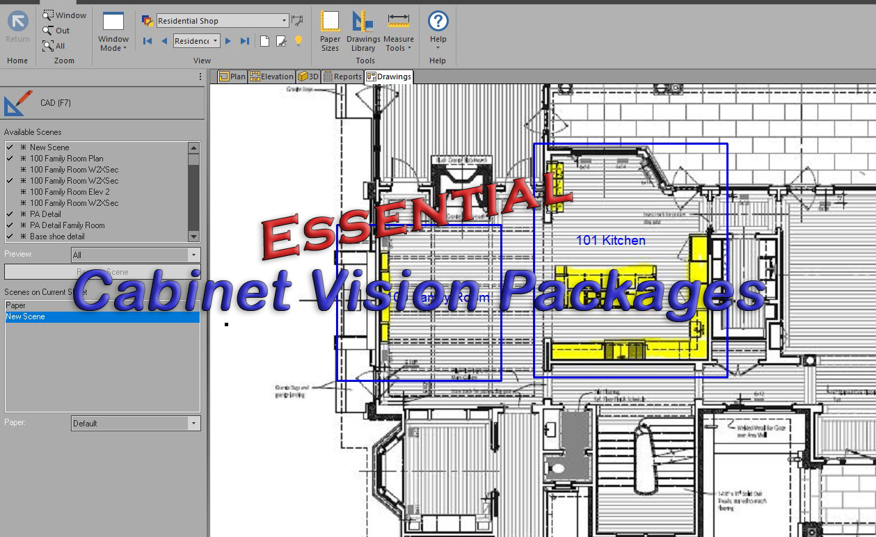 Essential Cabinet Vision Packages
