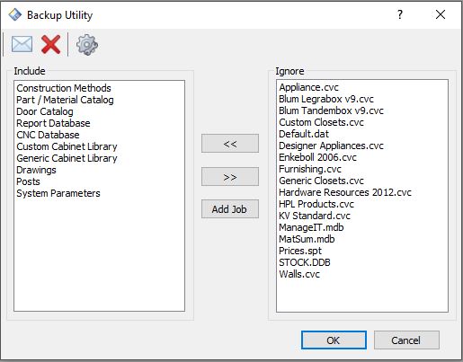 CV 12 Backup Utility